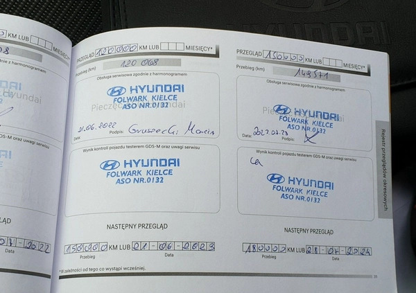 Hyundai I30 cena 38800 przebieg: 169980, rok produkcji 2017 z Swarzędz małe 326